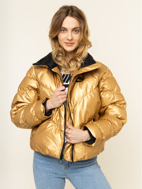Nike Nike Žieminė striukė Syn Fill BV3135 Auksinė Loose Fit
