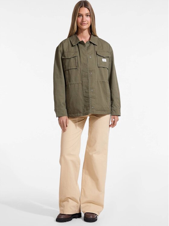 Guess Jeans Guess Jeans Kurtka przejściowa 175485 Zielony Classic Fit