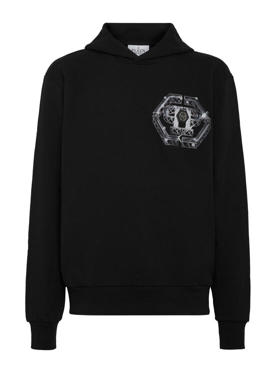 PHILIPP PLEIN PHILIPP PLEIN Felpa 12769 Nero Regular Fit