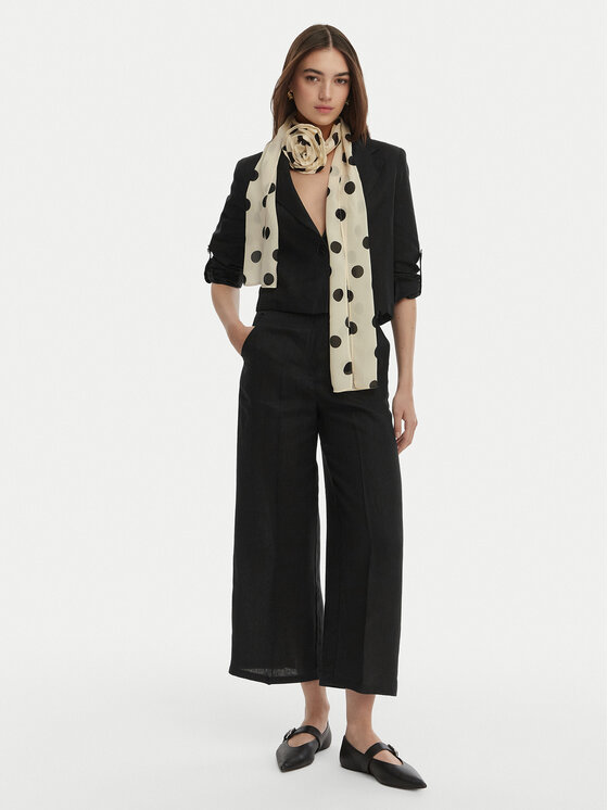 Marella Marella Culottes Clava 2615131182 Schwarz Regular Fit