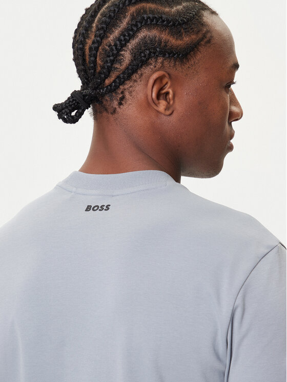 BOSS BOSS T-Shirt Iconic TL 50543905 Szary Relaxed Fit