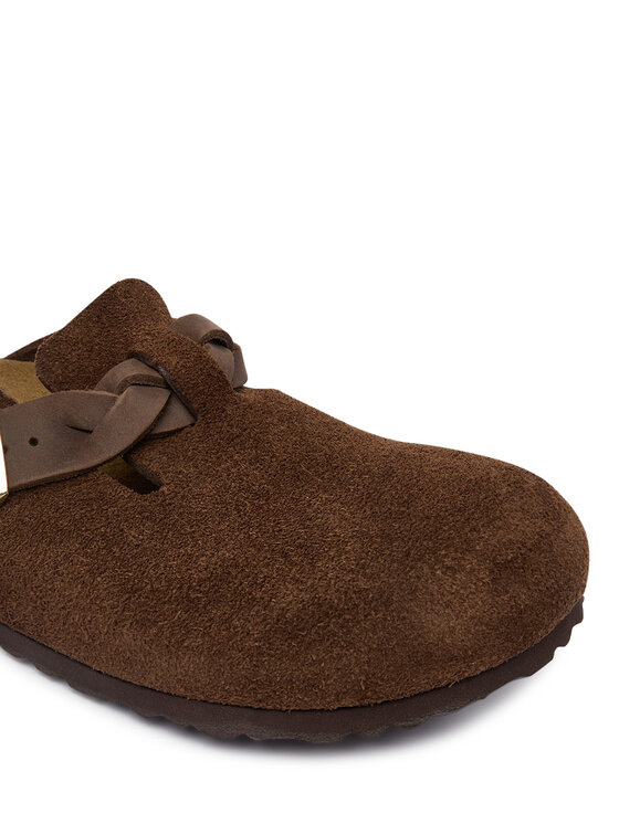 Birkenstock Birkenstock Papucs Boston Braided 1031716 Barna