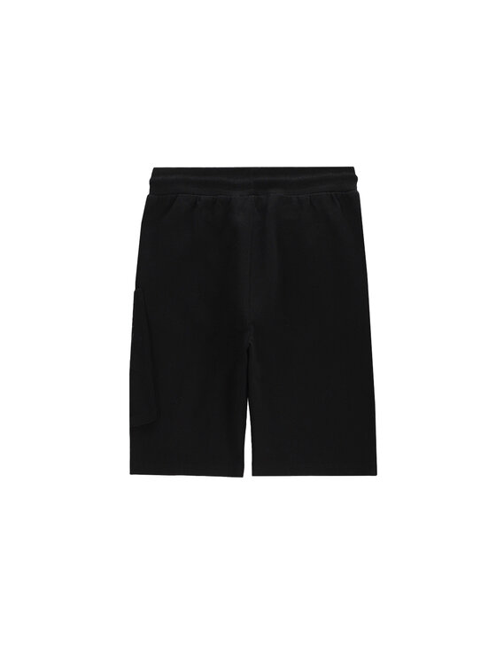 Coccodrillo Coccodrillo Športne kratke hlače WC5120501VBC Črna Regular Fit