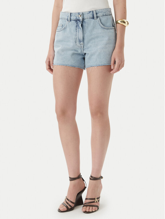 Patrizia Pepe Patrizia Pepe Kratke traperice 2P1744/D070-CB21 Svijetlo plava Regular Fit