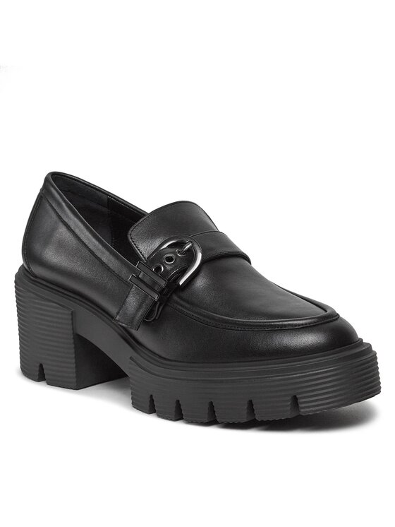 Stuart Weitzman Stuart Weitzman Félcipő Maverick Soho Loafer SF624 Fekete