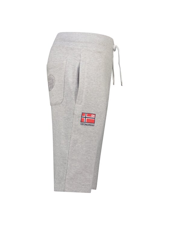 Geographical Norway Geographical Norway Bermudy SY1233H/GN-Grey Szary Regular Fit