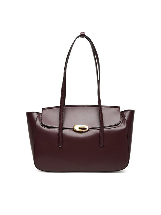 Calvin Klein Calvin Klein Torbica Hardware Flap Tote Bag LV04F3145G Tamnocrvena