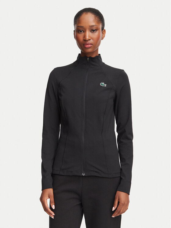 Lacoste Lacoste Techninis džemperis SF0145 Juoda Slim Fit