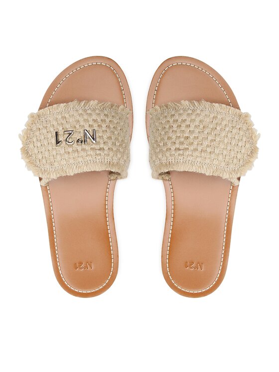 N 21 Ciabatte 23ESP04160416 M001 Beige