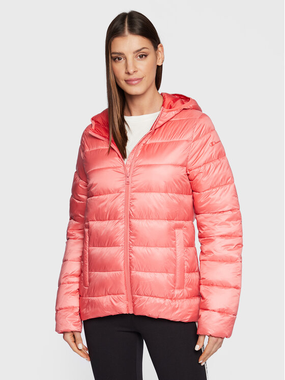 Champion Champion Demisezoninė striukė 115750 Rožinė Regular Fit