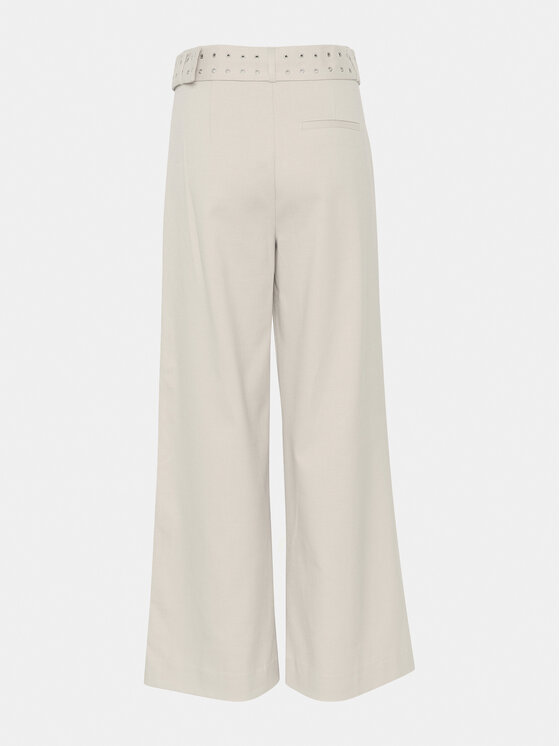 Gestuz Gestuz Παντελόνι υφασμάτινο Editha 10908856 Μπεζ Relaxed Fit