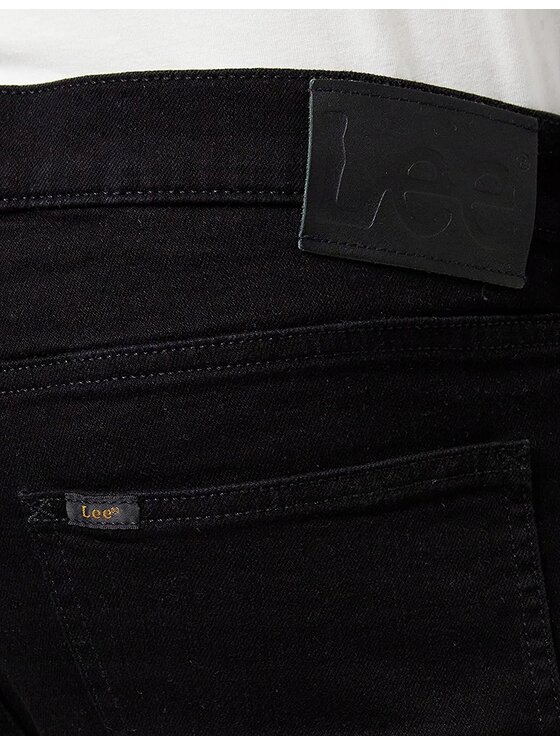 Lee Lee Jeansy Luke Czarny Slim Fit