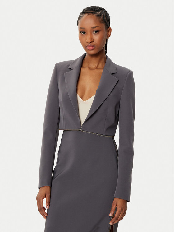 Rinascimento Rinascimento Sakko CFC0121908003 Grau Regular Fit