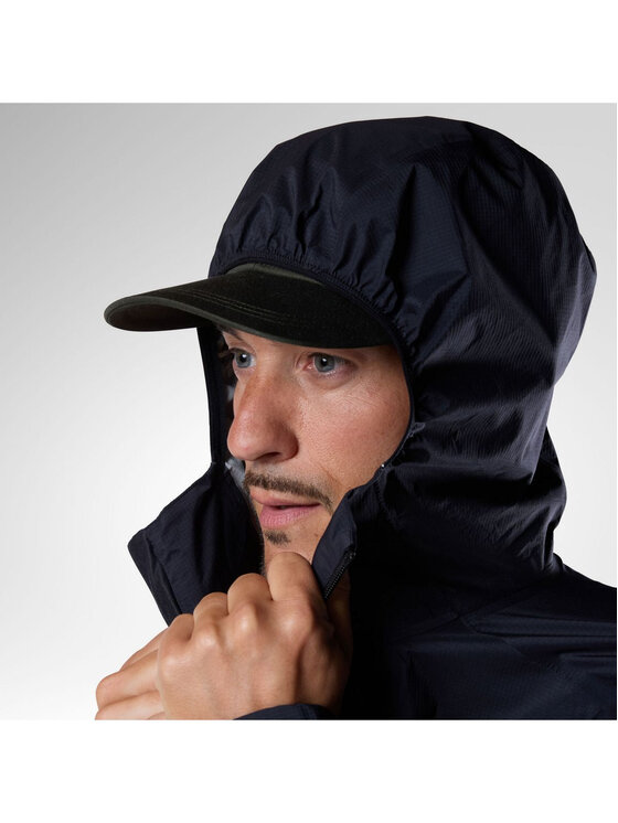 Rossignol Rossignol Kurtka przeciwdeszczowa M Rainproof 2.5L Shell Jkt Czarny Regular Fit