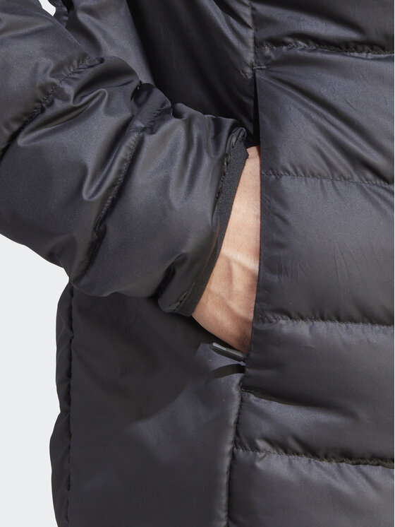 adidas adidas Пухено яке Terrex Multi Light Down IP6038 Черен Slim Fit