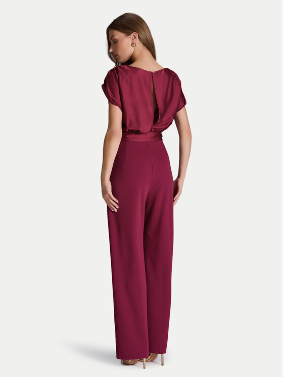 Swing Swing Kombinezon 3AD00400 Tamnocrvena Relaxed Fit