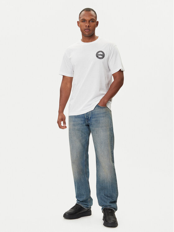Versace Jeans Couture Versace Jeans Couture T-Shirt 79GAHT02 CJ00T Biały Regular Fit