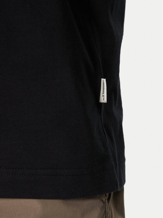 Jack&Jones Jack&Jones T-shirt Machester 12273549 Crna Relaxed Fit