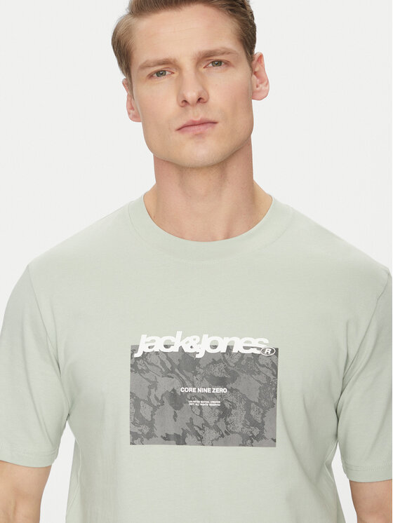 Jack&Jones Jack&Jones Marškinėliai Tarmac 12273239 Žalia Regular Fit