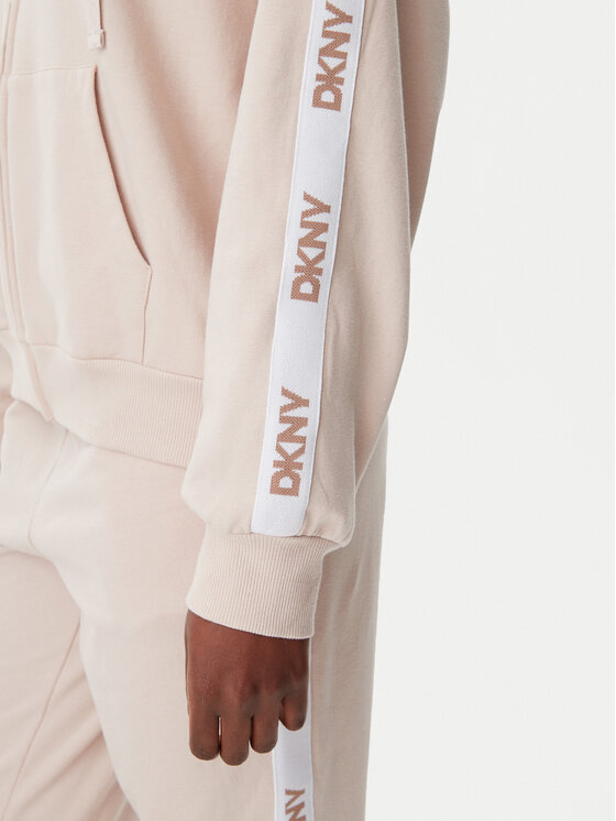 DKNY DKNY Pidžama YI90040 Bež Relaxed Fit