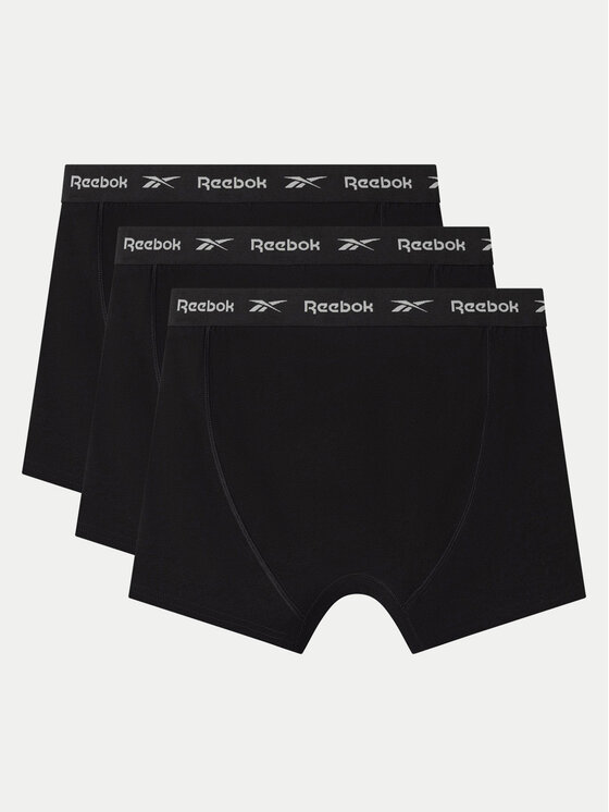 Reebok Reebok Súprava spodnej bielizne BOYES - AW24 (3-pack) Čierna