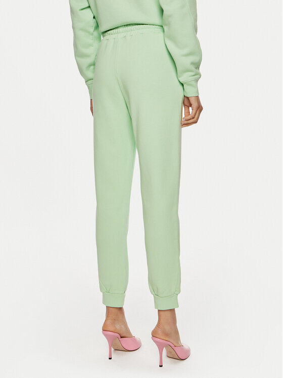PINKO Pinko Spodnie dresowe Carico 100371 A21P Zielony Regular Fit
