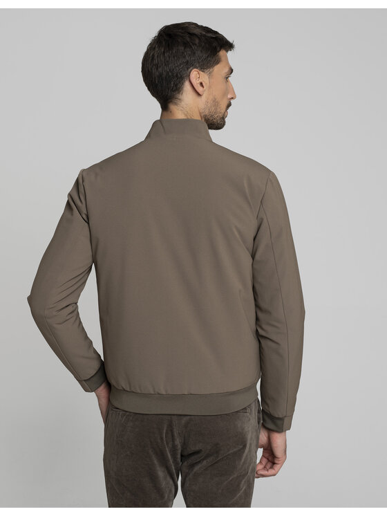 Borgio Borgio Kurtka bomber moretta_bz Beżowy Slim Fit