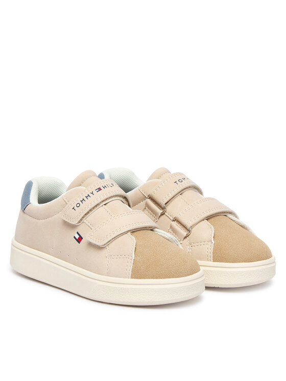 Tommy Hilfiger Tommy Hilfiger Sneakersy Low Cut Velcro Sneaker T1X9-35218-1959 M Béžová