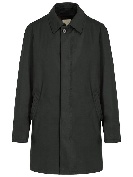 Bugatti Bugatti Demisezoninis paltas 430111 49023 Juoda Regular Fit