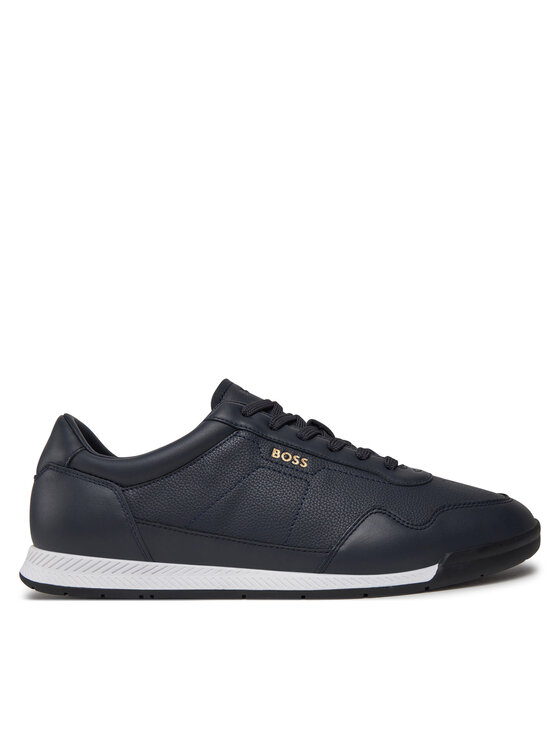 BOSS BOSS Sneakersy Titanium 50536525 Tmavomodrá