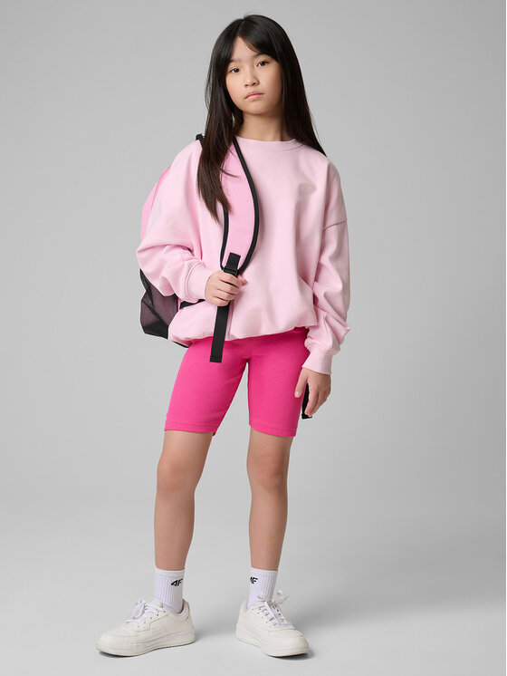 4F 4F Kolarki SUMMERTIME JOY Różowy Slim Fit