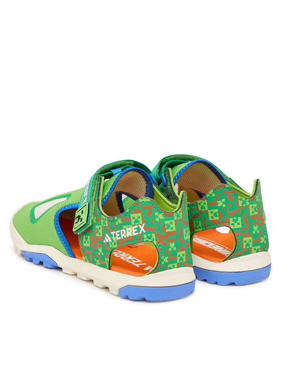 adidas adidas Sandały Minecraft Terrex Captain Toey 2.0 Sandals JR1316 Zielony
