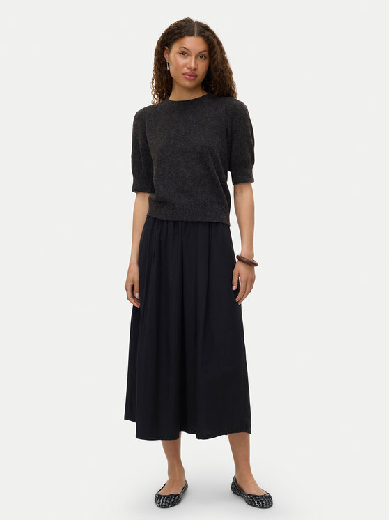 Vero Moda Vero Moda Пуловер Doffy 10278313 Кафяв Regular Fit