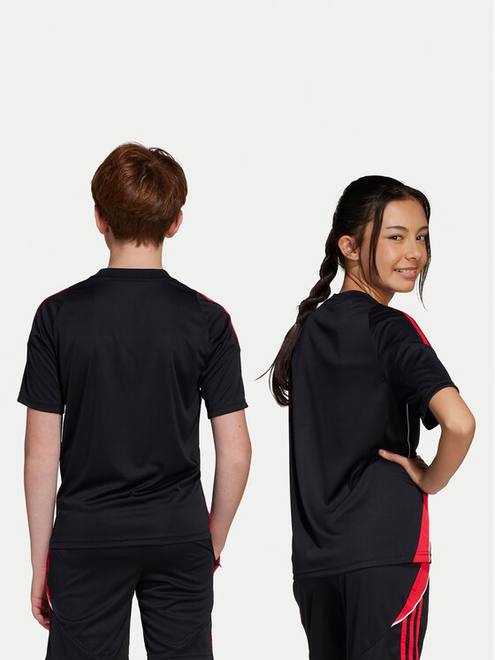 adidas adidas Koszulka techniczna Tiro 24 Jersey JP2496 Czarny Regular Fit