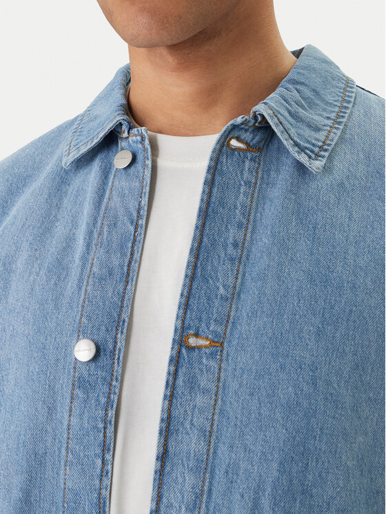 Jack & Jones Jack & Jones Jeanshemd Cambridge 12293585 Blau Oversize