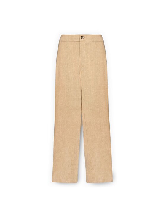 Elena Mirò Elena Mirò Pantaloni di tessuto P014P000462N012 Crema Regular Fit