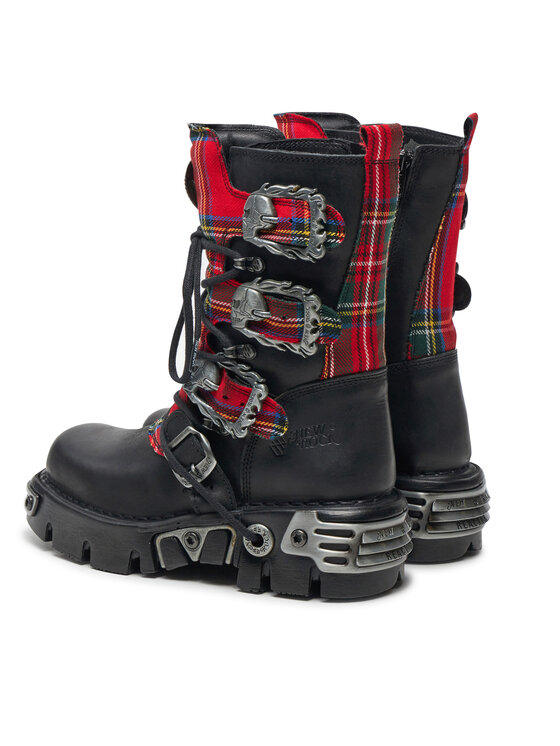 NEW ROCK NEW ROCK Bocanci M-391T-S1 Negru