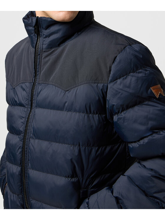 Wrangler Wrangler Kurtka puchowa 112371447 Granatowy Regular Fit