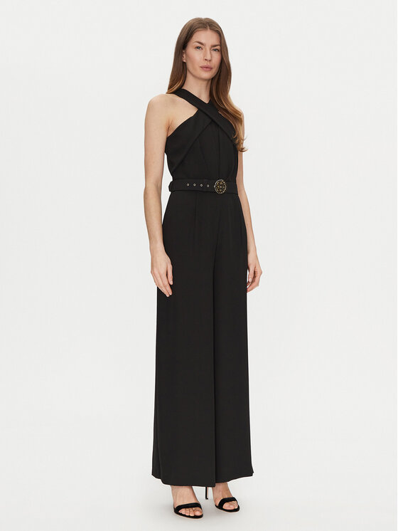 Rinascimento Rinascimento Salopetă CFC0122533003 Negru Regular Fit