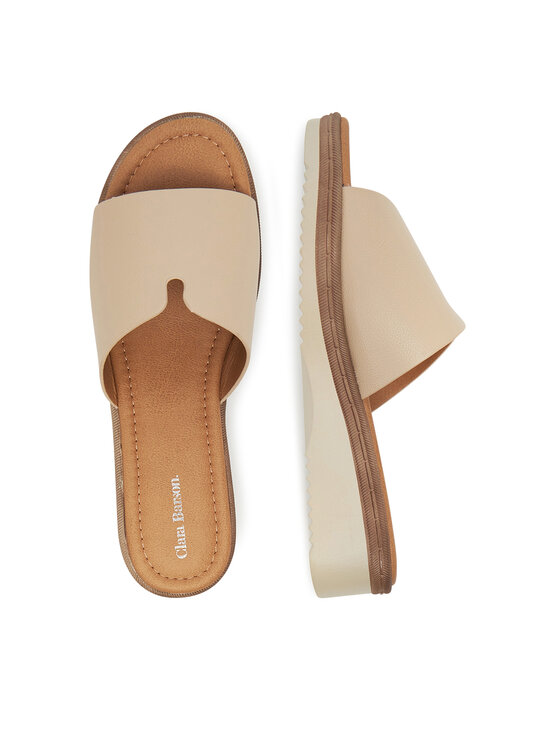 Clara Barson Clara Barson Papucs WFA3692-1 Ekru