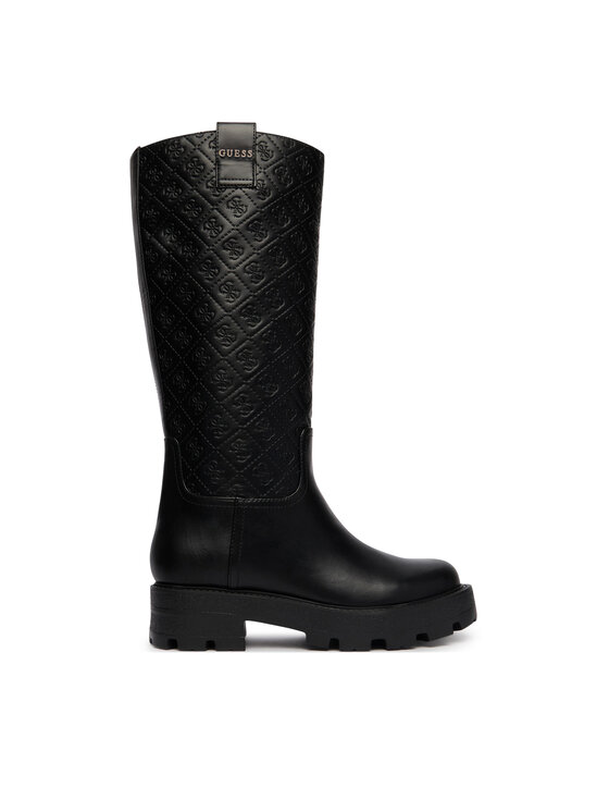 Guess Guess Чоботи FLFLYI ELE11 Чорний