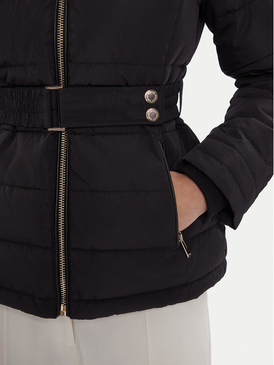 Morgan Morgan Vatovaná bunda 252-GAMONI Čierna Slim Fit