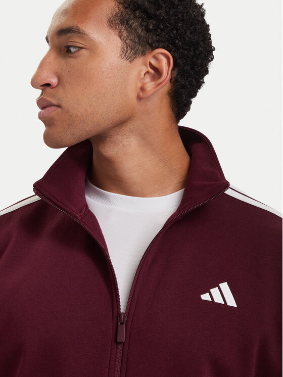 adidas adidas Tepláková súprava 3-Stripes Fleece KY2282 Bordová Regular Fit