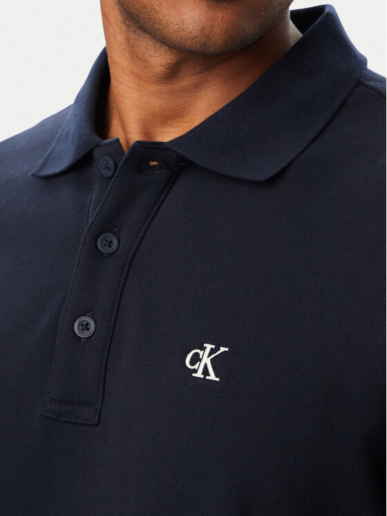 Calvin Klein Jeans Calvin Klein Jeans Polo LV04RH235G Tumši zils Regular Fit