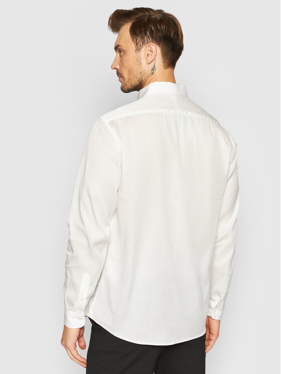 Selected Homme Selected Homme Košile Rick 16077348 Bílá Regular Fit