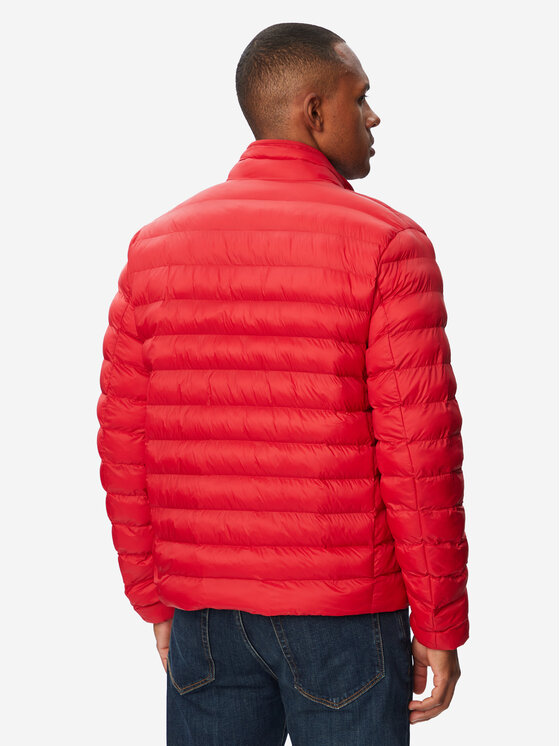 Tommy Hilfiger Tommy Hilfiger Pārejas jaka MW0MW37634 Sarkans Regular Fit