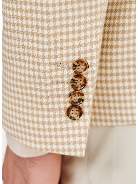 Pako Lorente Pako Lorente Marynarka P25SF-3X-002 Beżowy Slim Fit
