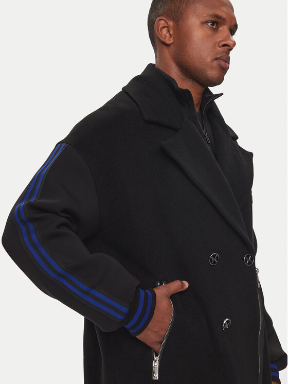 Richmond X Richmond X Vuneni kaput Mattag UMA24065CP Crna Regular Fit
