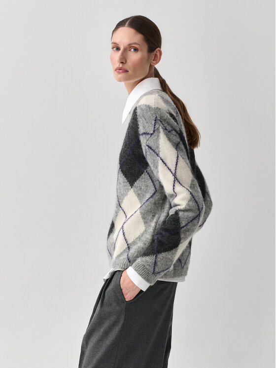 TATUUM TATUUM Sweter LOREMA 1 Kolorowy Classic Fit