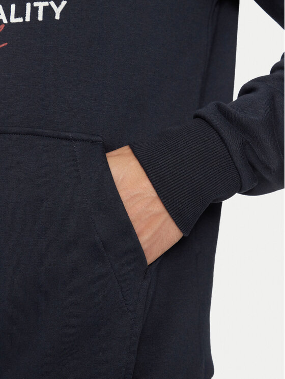 Tom Tailor Tom Tailor Mikina 1043292 Tmavomodrá Regular Fit